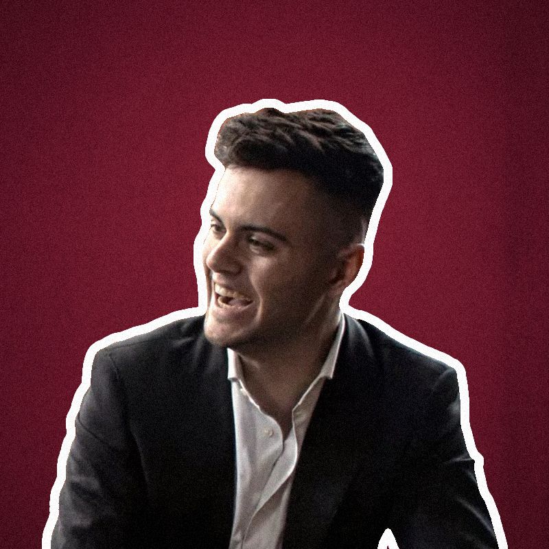 Ethan Monkhouse laughing